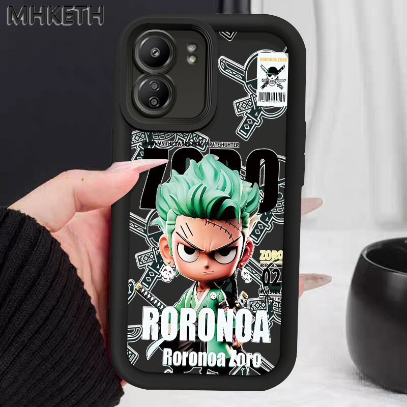 MHKETH เคสสำหรับ Xiaomi Redmi 13C POCO C65 เคสโทรศัพท์ลายการ์ตูนอนิเมะสำหรับผู้ชาย