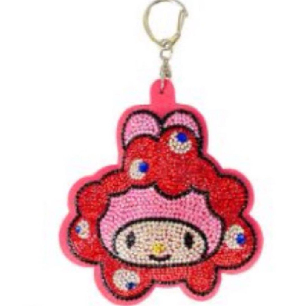 【Direct from Japan】พวงกุญแจหนัง Myakumyaku x My Melody มีจำนวนจำกัดที่งาน Osaka Kansai Expo【Japan Ex