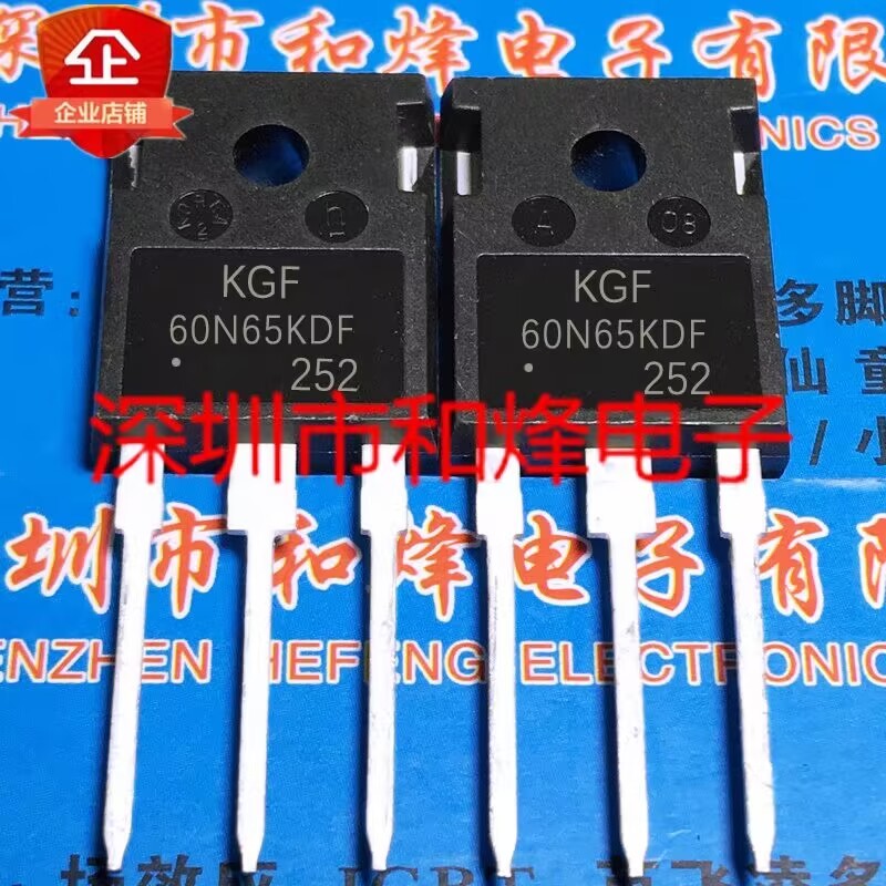 KGF60N65KDF ของแท้ 1 ชิ้นของแท้ TO-247 MOS-Lasting 120A/650V/340W