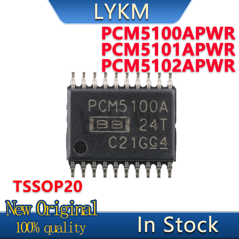 5·PCS ใหม่ PCM5100A PCM5100APWR PCM5101A PCM5101APWR PCM5102A PCM5102APWR TSSOP20 ในสต็อก