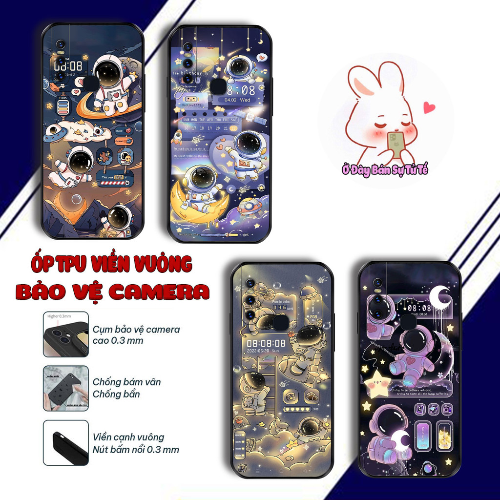 เคส Vivo V15 น่ารักและสวยงาม V15 Pro, V17 Pro Astronaut