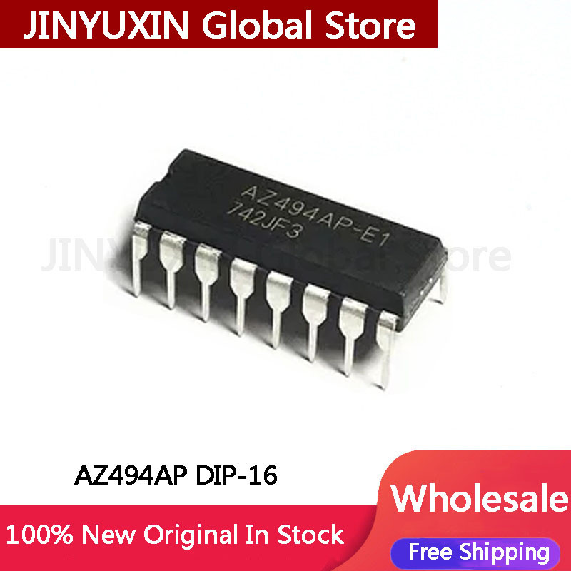 5-100 ชิ้น AZ494AP-E1 AZ494AP AZ494 ใหม่ original DIP16 DC Power Chip IC