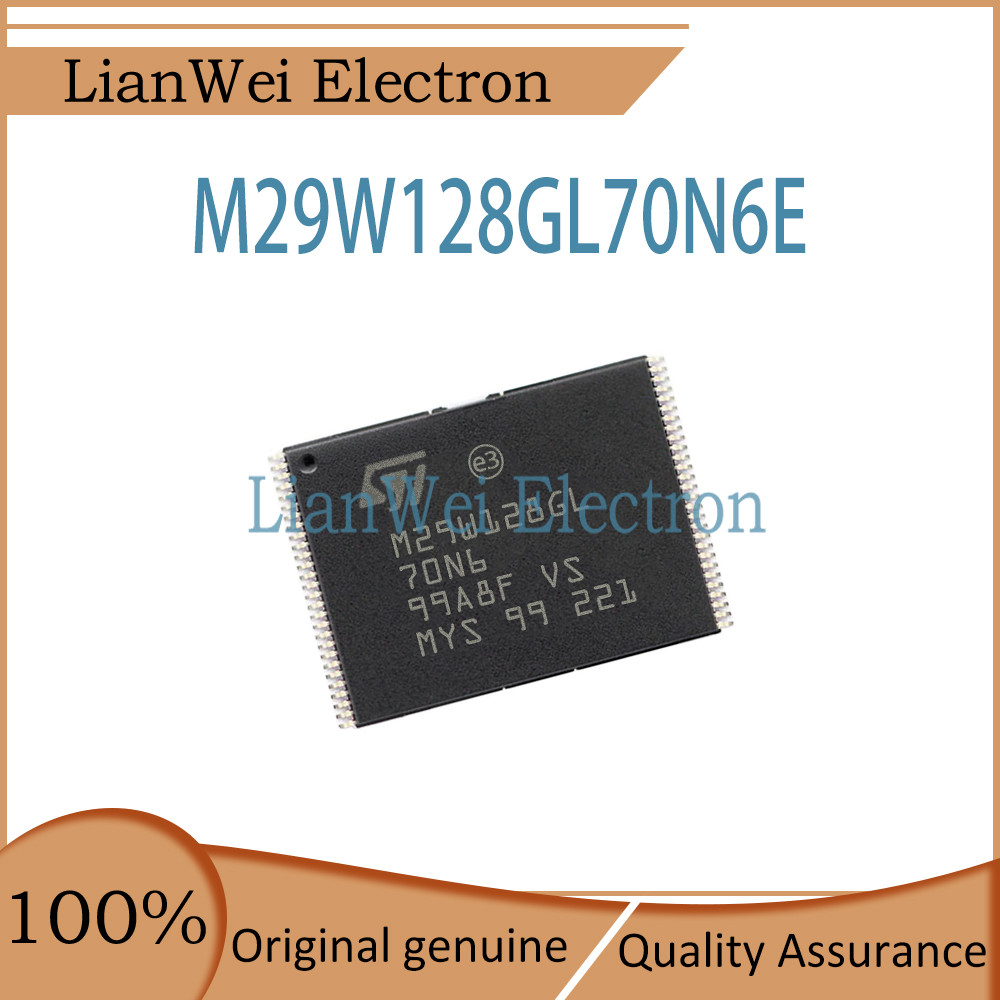 M29W128GL70N6 M29W128GL70N6E M29W128GL M29W128 ชิปเซ็ตแฟลช IC TSOP-56