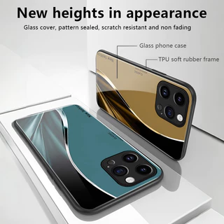 เคสสำหรับ VIVO V20 V20 SE V20 Pro เคสโทรศัพท์เส้นเปลือกแก้วกันกระแทก
