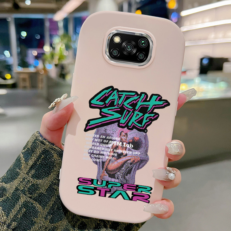 เคสโทรศัพท์สําหรับ Xiaomi POCO X3 POCO X3 Pro POCO X3 GT POCO X3 NFCกรณีCreative English StarปลอกHPร