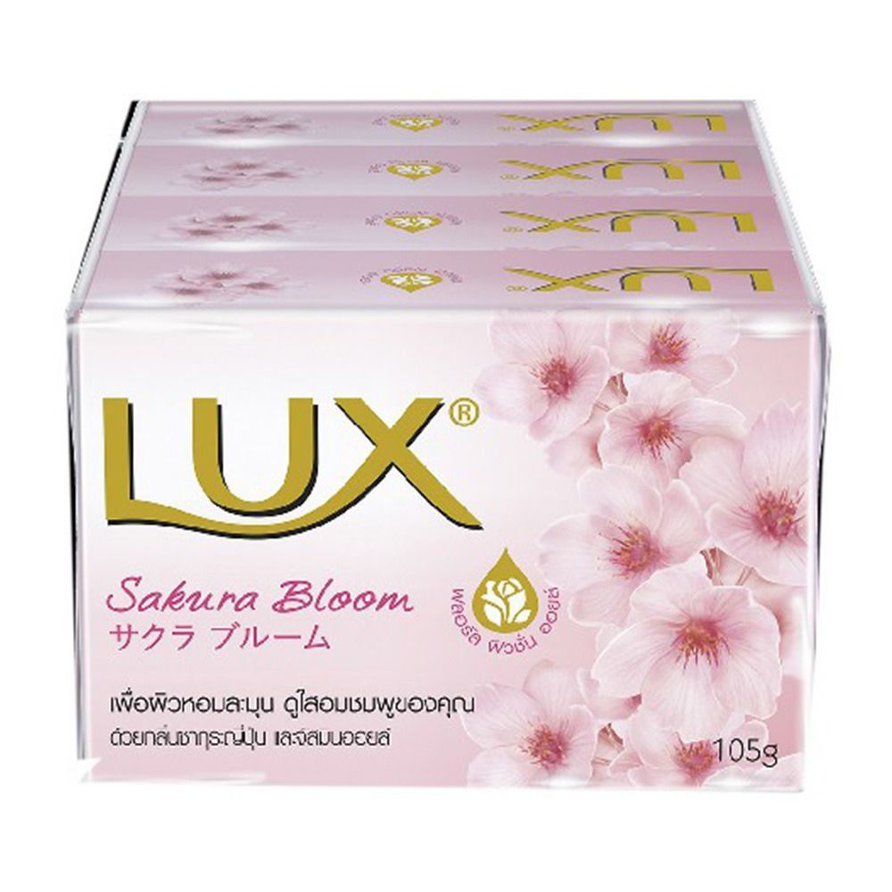 ลักส์สบู่ก้อนซากุระ 105กX4