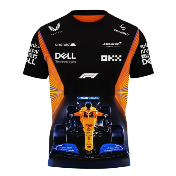 McLaren F1 Tshirt / Baju Microfiber Jersi / Jersey Sublimation / Tshirt Jersey