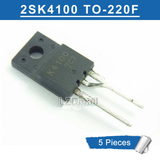 5pcs 2SK4100 K4100 4100 TO-220F 650V/6A N-channel MOSFET ทรานซิสเตอร์ใหม่เดิม