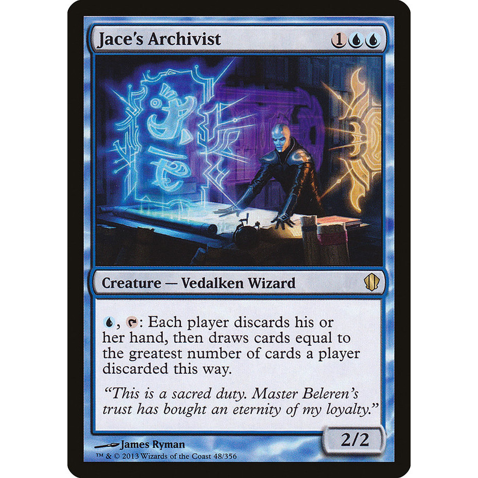 Jace's Archivist การ์ด Magic the Gathering [MTG] ของแท้