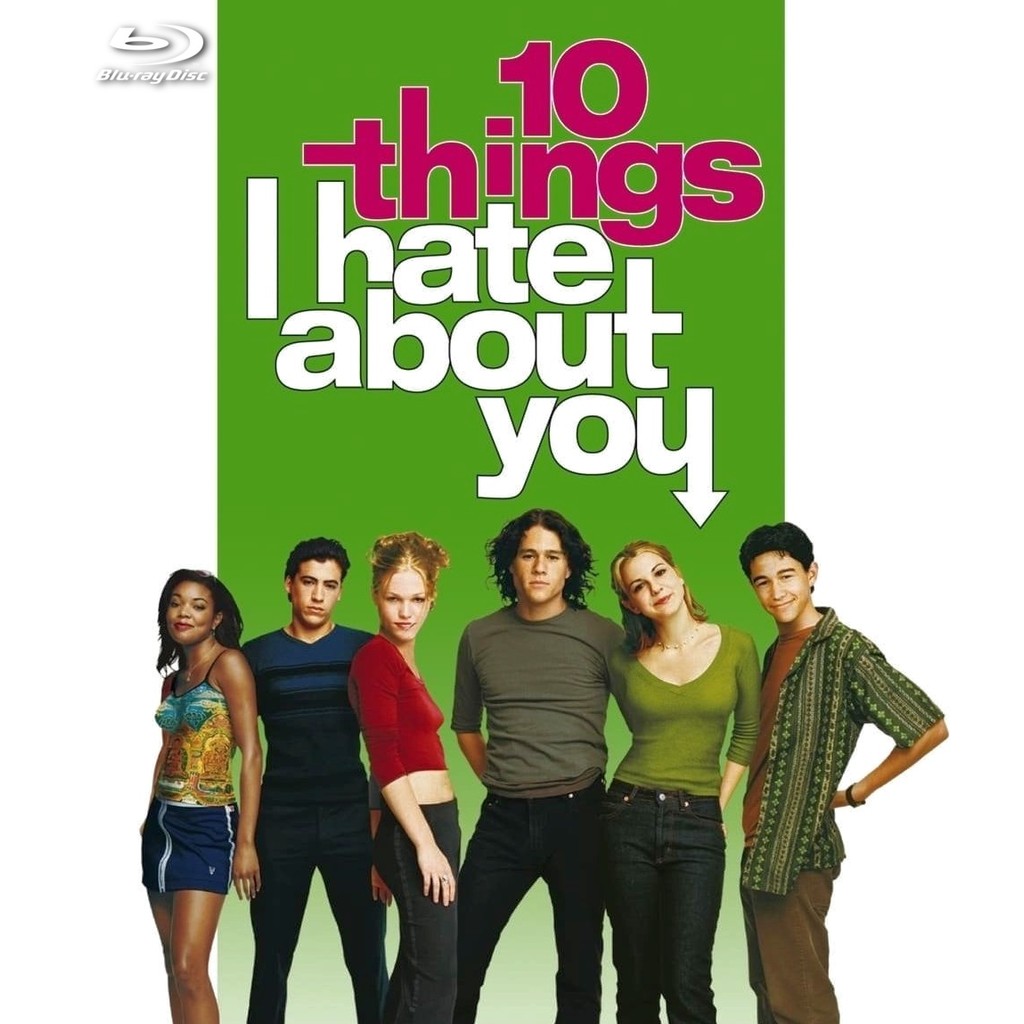10 Things I Hate About You (1999) บลูเรย์ Blu-ray ⭐7.6/10 Heath Ledger