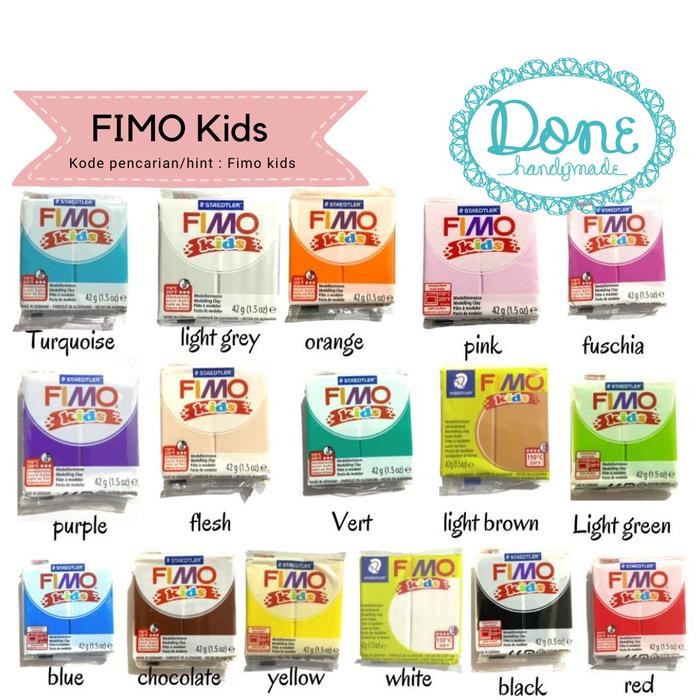 Ffy3- Fimo Polymer Clay Fimo Kids Clay Material กิจกรรมสําหรับเด็ก