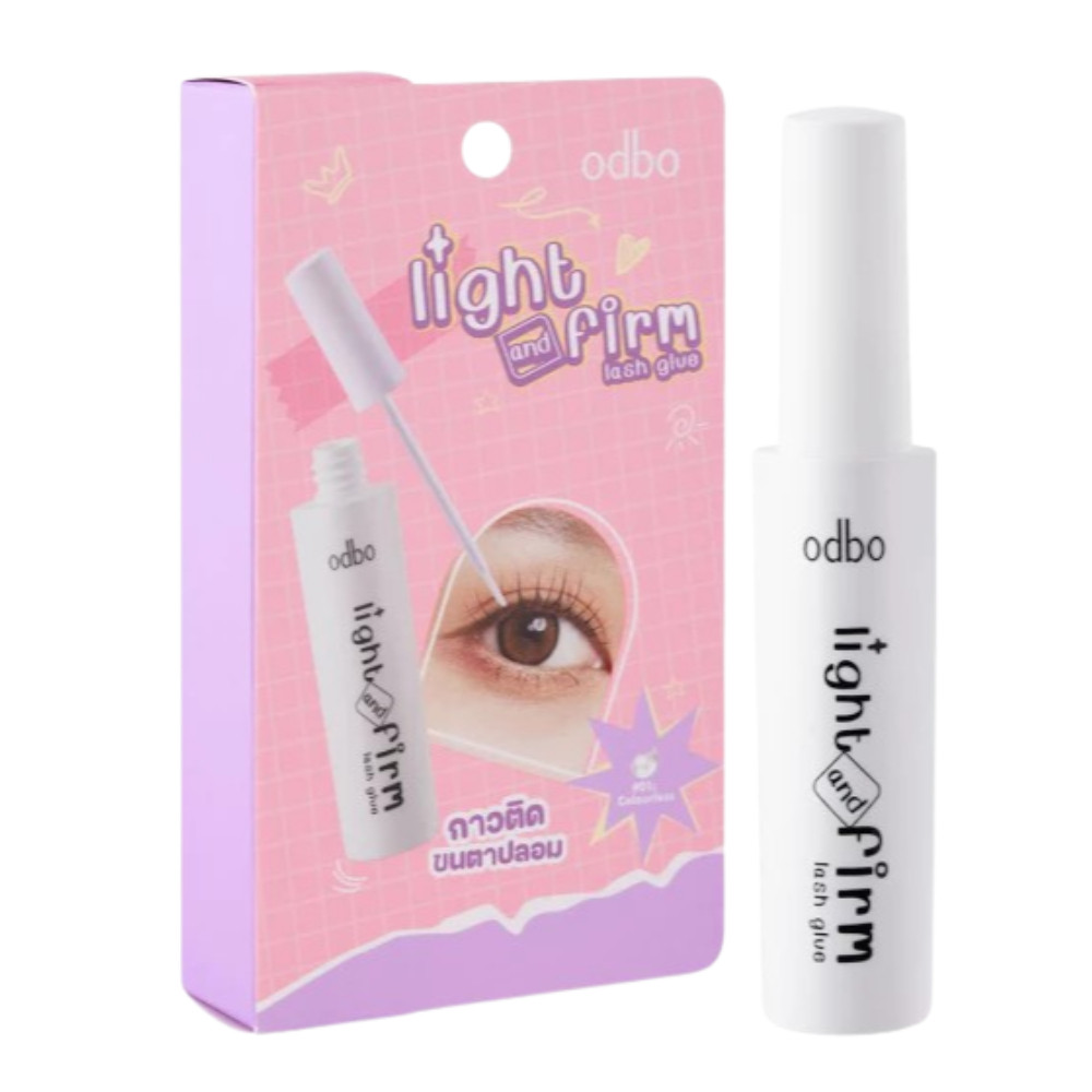 HOT🔥OD8018 Odbo Light And Firm Lash Glue โอดีบีโอ ไลท์ แอนด์ เฟิร์ม แลช กลู 5 มล.