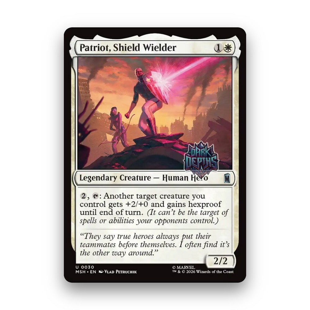 [MTG] Patriot, Shield Wielder (#30) [MSH] [WHITE] [UNCOM] | Magic the Gathering