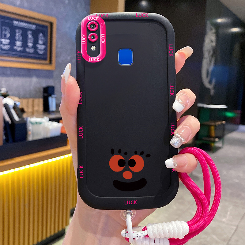 เคสโทรศัพท์ HP สําหรับ VIVO Y91 Y91i Y93 Y95 Y91C Y1S Y90 กรณีน่ารักการ์ตูนรูปแบบสร้างสรรค์ซิลิโคนเค