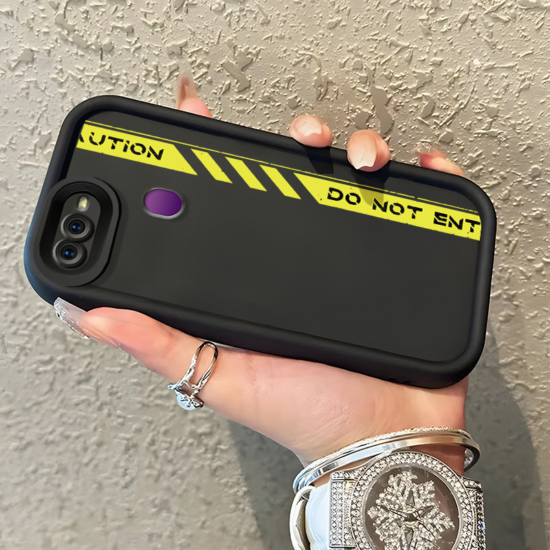 OPPO F9 F9 Pro A7x Realme 2 Pro Realme U1 Case Softcase Character Line Pattern เคสซิลิโคนสวย HP Case