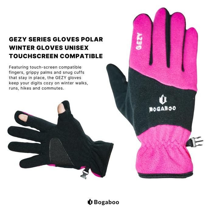 Choice - ถุงมือขนแกะ Polar Bogaboo Thumbal Camping Mountain Gloves
