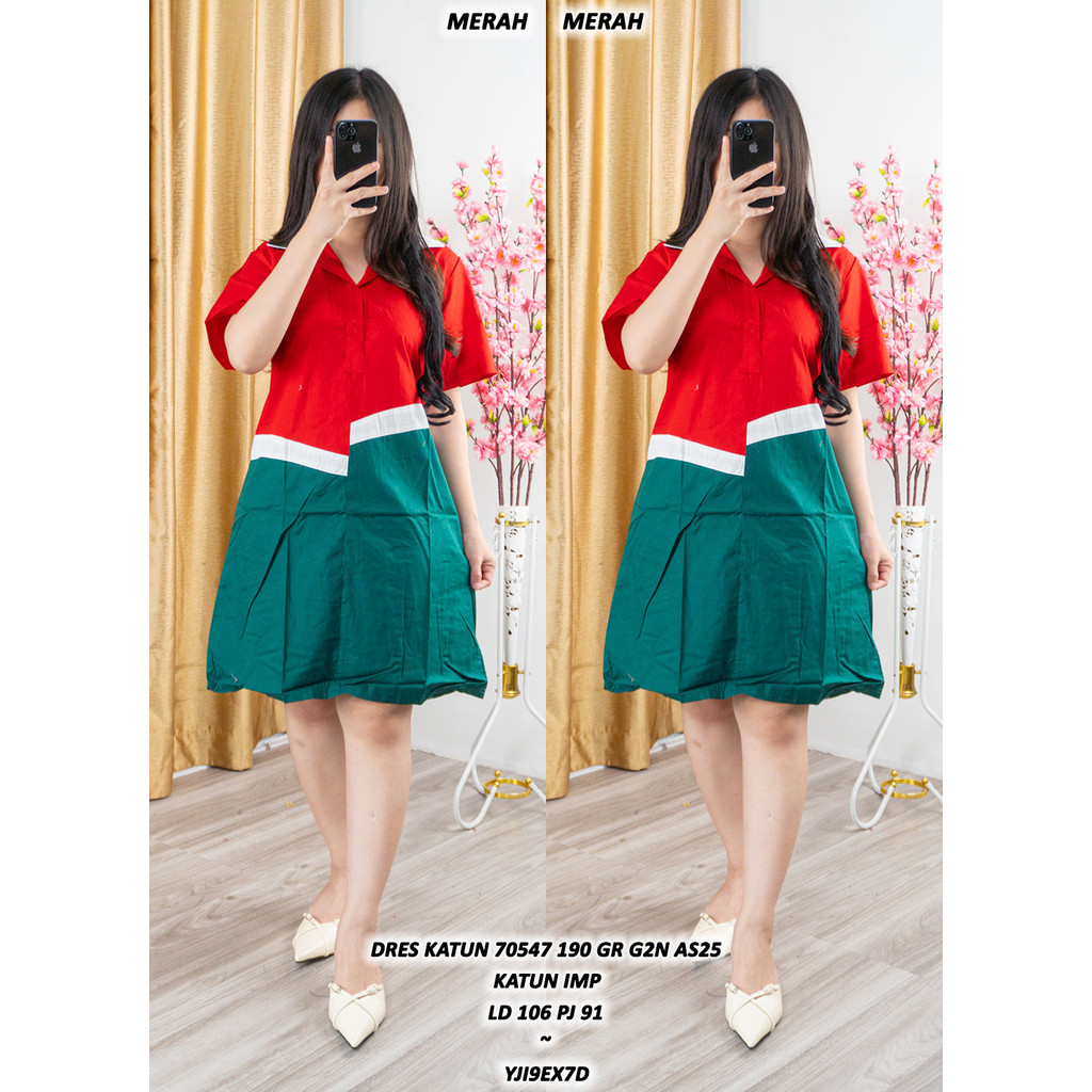 KATUN COTTON DRESS 707 190 GR G2N AS25 Direct Order