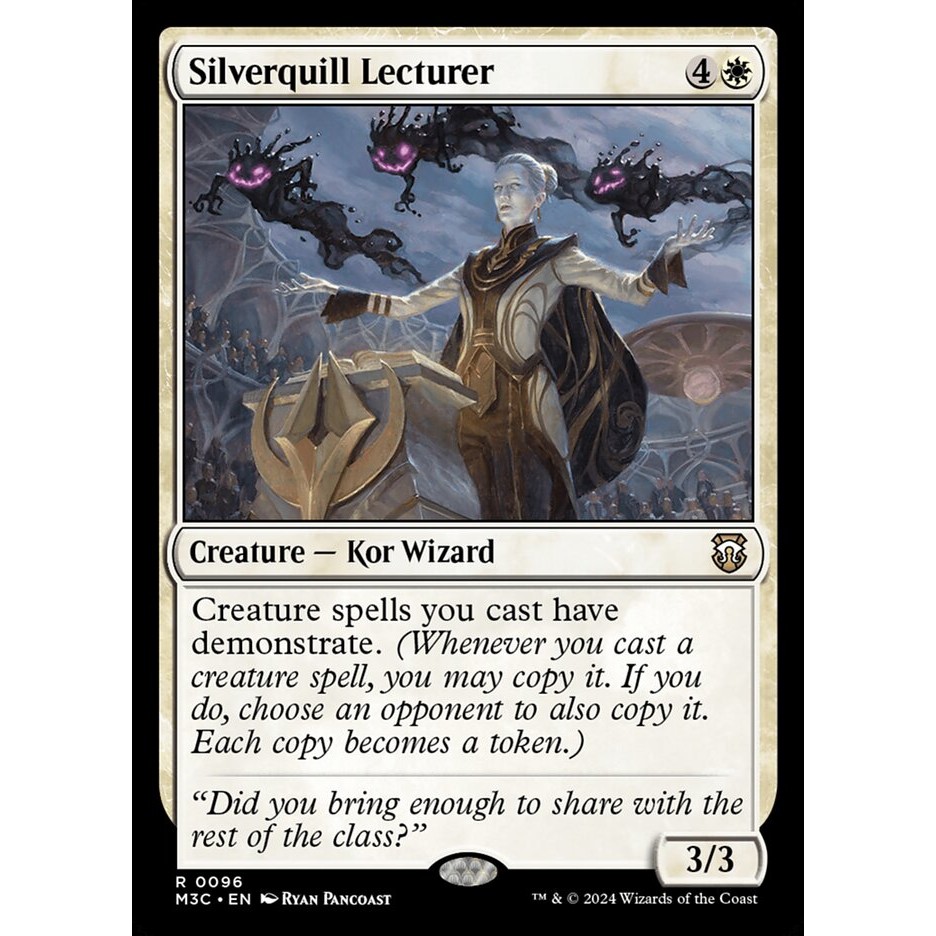 Silverquill Lecturer การ์ด Magic the Gathering [MTG] ของแท้