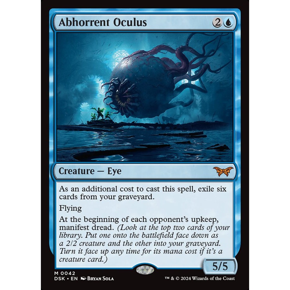 Abhorrent Oculus การ์ด Magic the Gathering [MTG] ของแท้