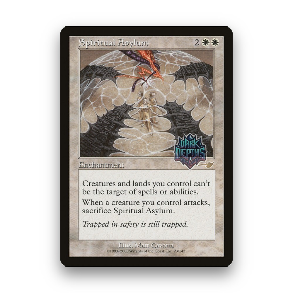 [MTG] Spiritual Asylum (#23) [NEM] [WHITE] [RARE] | Magic the Gathering
