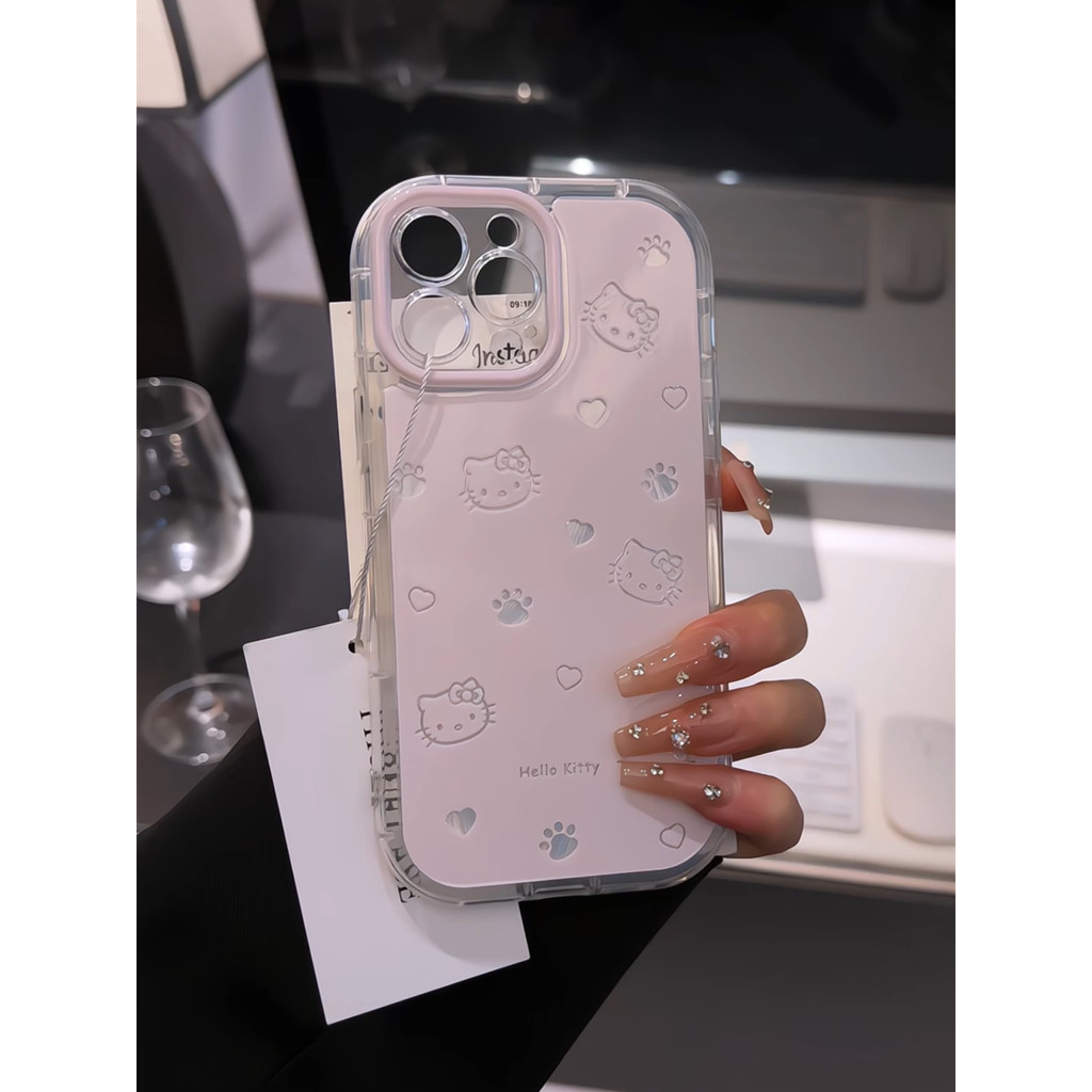 ล่าสุด Hellkitty Mirror Casing Iphone 13 11 15 Pro Max 16 Pro Max 15 Promax 7 8 Plus Ip X Xs Xr 12 1