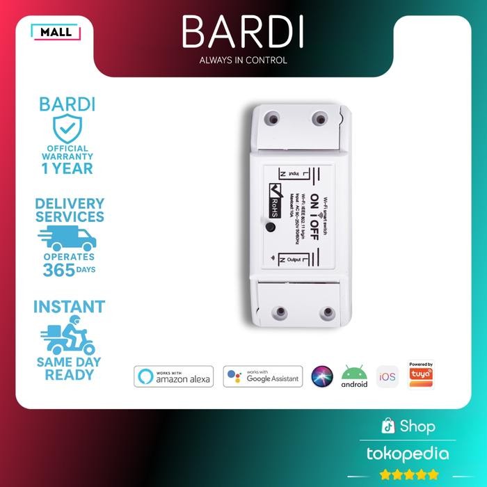 Nero House - Smart Breaker On Off Switch Wireless Iot Home Automation สีขาว