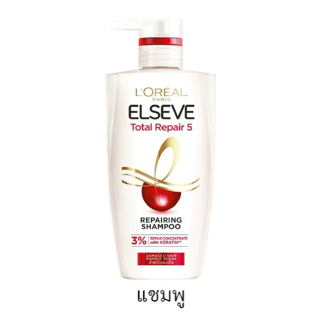 HOT🔥(1ขวด) Loreal Paris Elseve Shampoo / Conditioner 400/410 ML ลอรีอัล ปารีส เอลแซฟ แชมพู / ครีมนวด