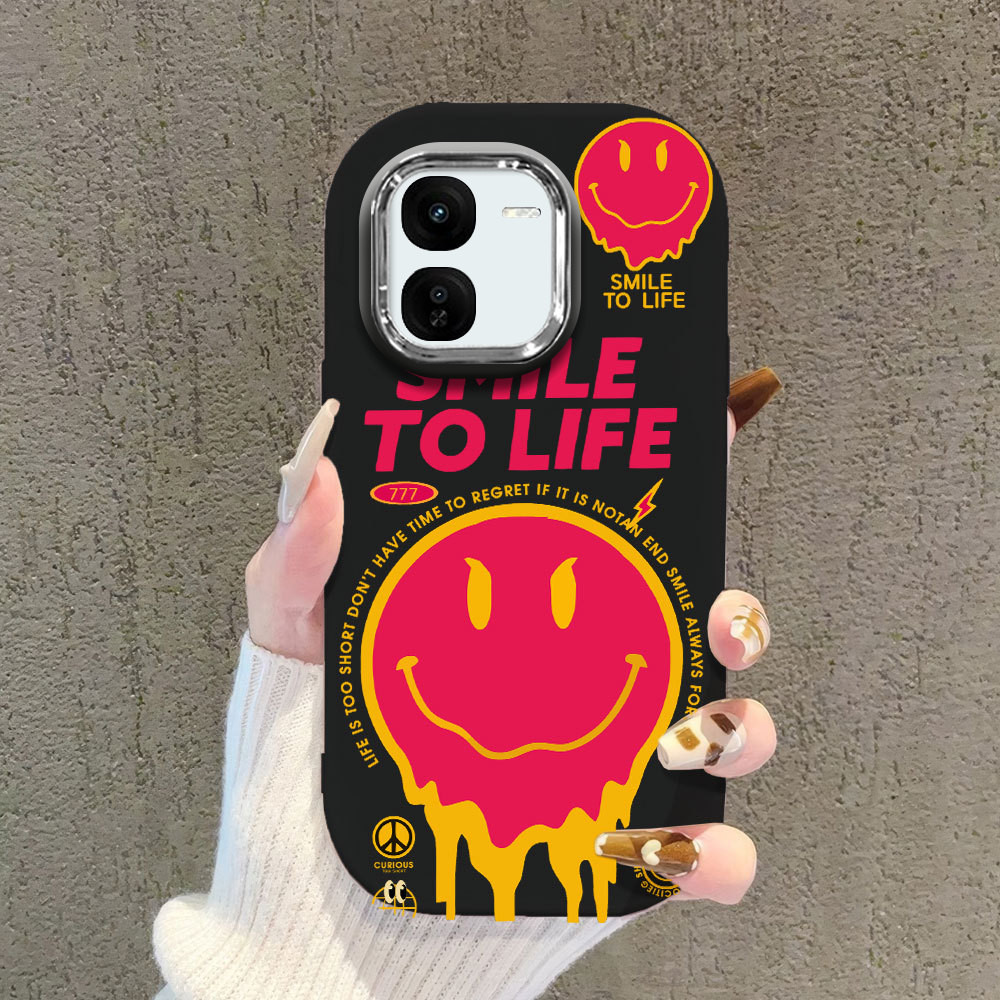 Vivo IQOO Z9 LITE Z9X U6 U5 U5E Z1X 13 5G NEO U5X Z7I U10 U3X U3 U20 U1X ล่าสุด cellphone casing SOM