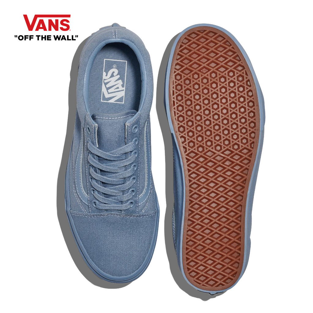 VANS حذاء Old Skool Pastel Mono — أزرق مغبر — صورة 3