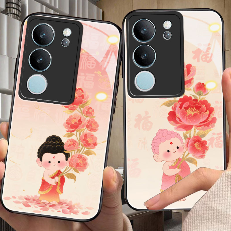 Lucky Casing สําหรับ vivo v29/e,v30/e,v40/v50/lite,v11i,v15,v17,v19,v20/se,v21/e,v23/e,v25/e,v25/e,v
