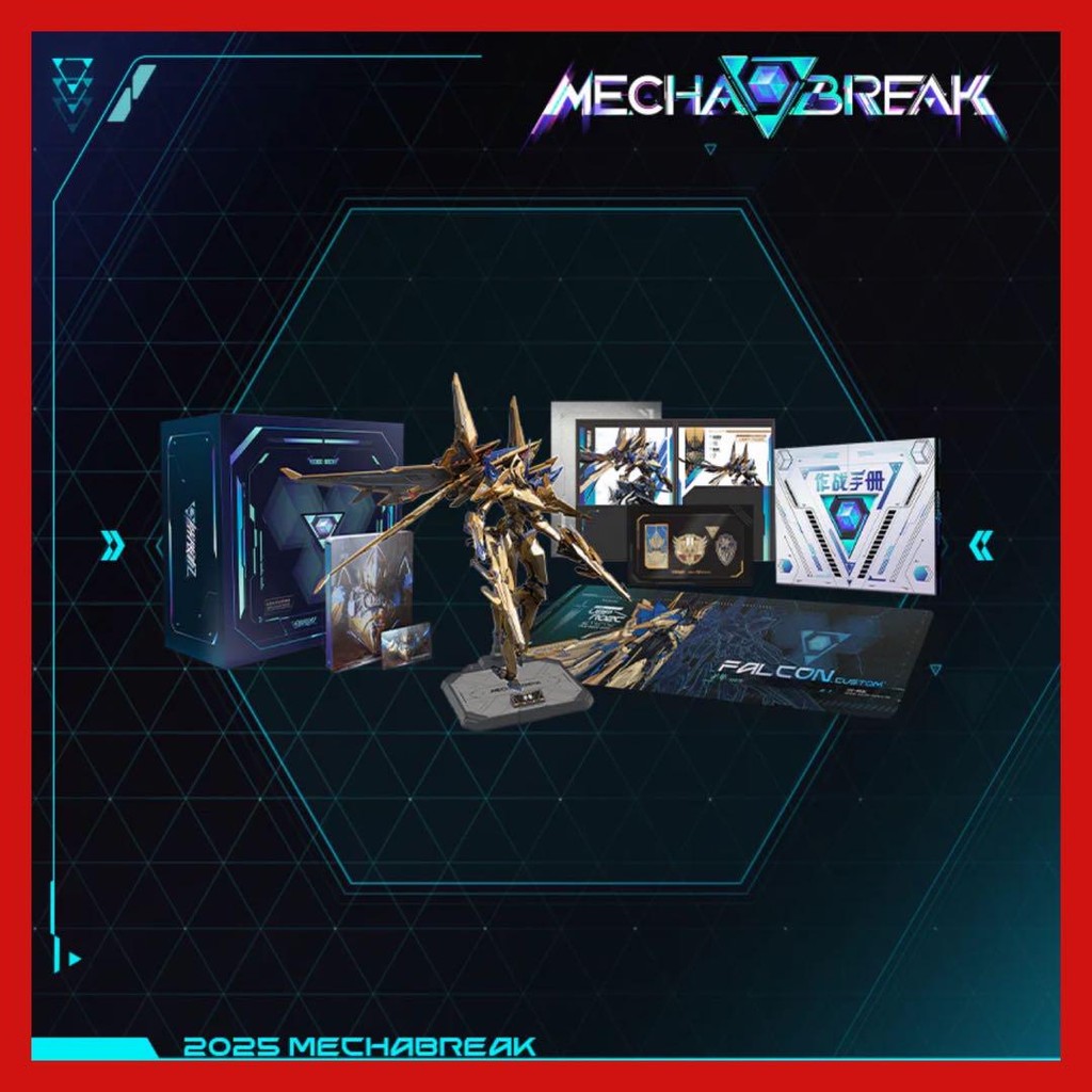 【Direct from Japan】Mecha Break Custom Box Set Falcon Set (ราคาต่ำกว่าราคาขายปลีก)【Japan Exclusive】