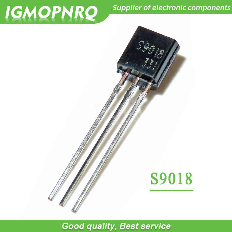 100 ชิ้นจัดส่งฟรี S9018 SS9018 9018 ถึง 92 RF Bipolar ทรานซิสเตอร์ NPN/30 V/50mA ใหม่เดิม