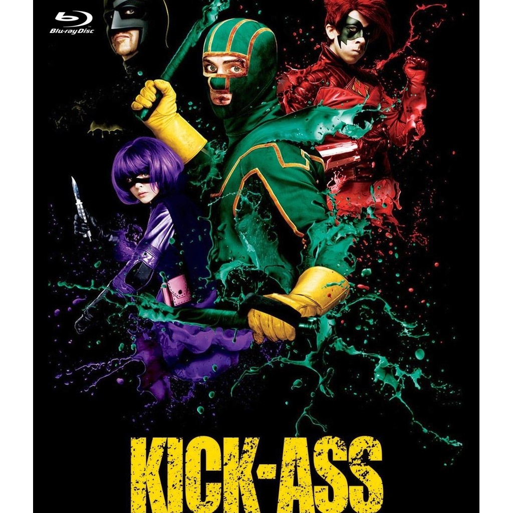 Kick-Ass (2010) บลูเรย์ Blu-ray ⭐7.1/10 Aaron Taylor-Johnson