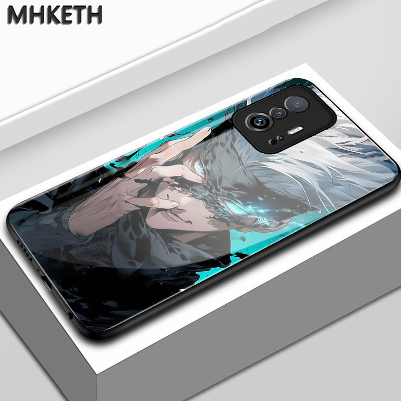 เคสสำหรับ Xiaomi 11T 11T Pro 10 Ultra 5G เคสใหม่เคสป้องกันลายอะนิเมะยอดนิยมเคสโทรศัพท์กระจก