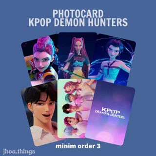[UNOFFICIAL] PHOTOCARD KPOP DEMON HUNTERS SERIES HUNTR/X HUNTRIX ONLY BOYS RUMI MIRA ZOEY JINU MYSTE