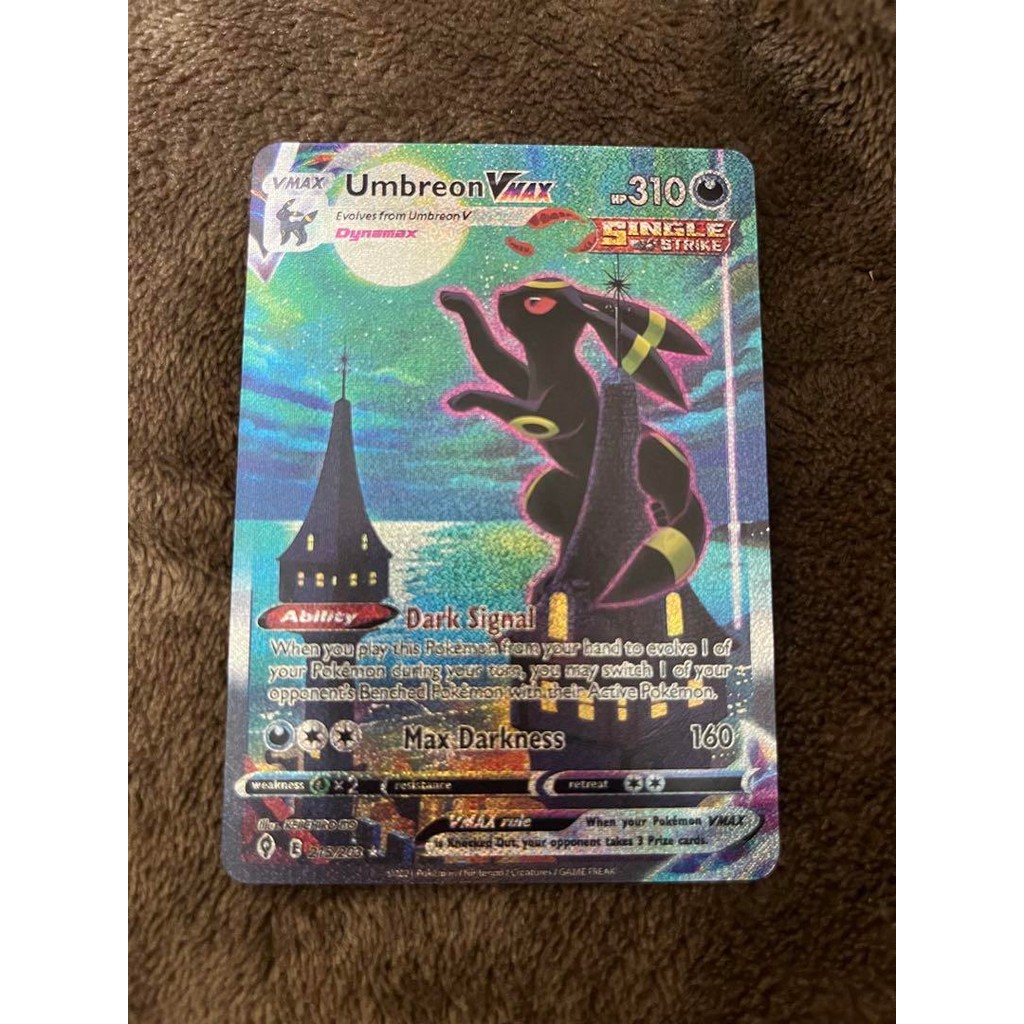 【Direct from Japan】Umbreon VMAX (Umbreon VMAX) ลดราคาในวันที่ 6 ตุลาคม【Japan Exclusive】
