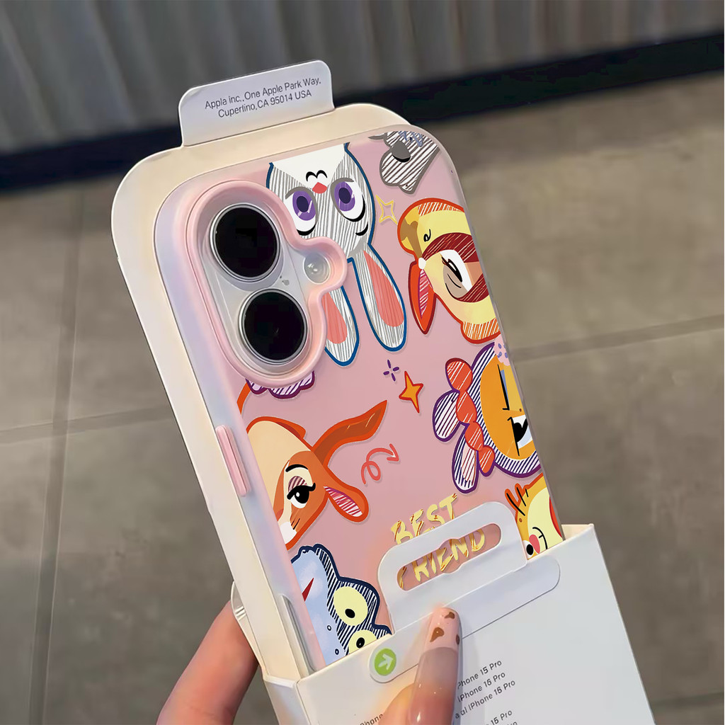 HP [Lxuan Casing] Zootopia Case Vivo Y500 Z11 T5 Z11X Y05 Y11D Y21D V70 Fe V60 Lite T5 Y29 5G Y400 Z