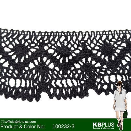 ลูกไม้ SKU:100232-3 Size:4.5x1.0x5.5 (2เมตร)