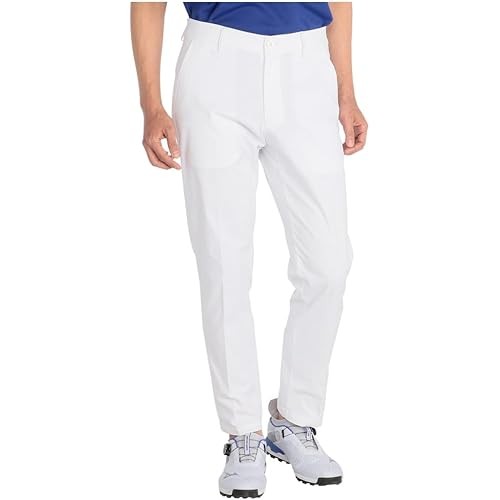 Mizuno Golf Wear Stretch Chinomove Long Pants E2Mfca01 Men S White 3Xl
