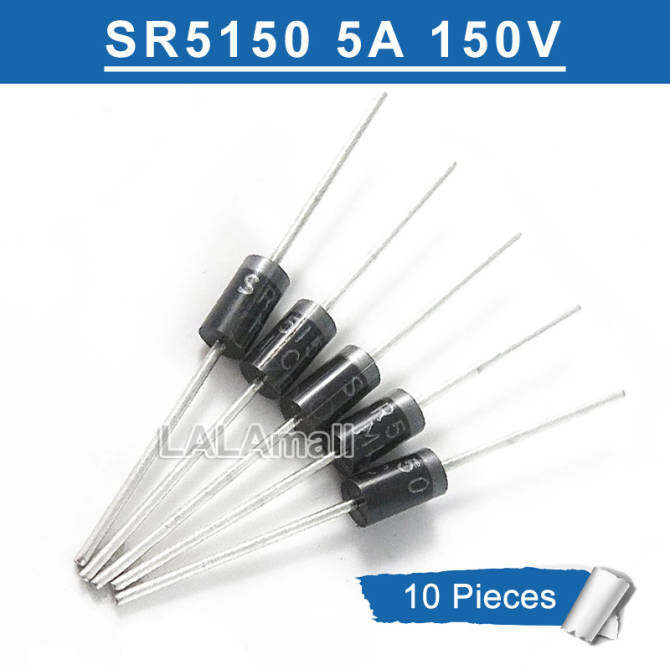 10pcs SR5150 SB5150 MBR5150 5A 150V Schottky Rectifier Diode ใหม่เดิม