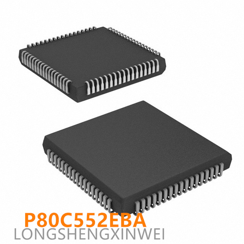 SHDJ-1PCS P80C552EBA P80C552 PLCC 68 ชิปเดี่ยว 8 บิต MCU ชิปเดี่ยวแบบบูรณาการวงจรเก็บ