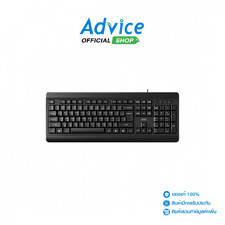 AOC KEYBOARD (คีย์บอร์ด) KB200 BLACK - A0174064