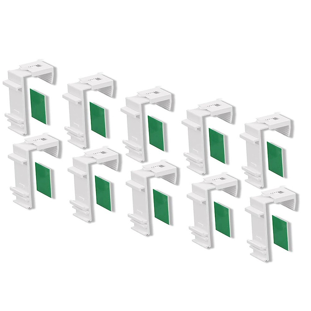 ⚡จัดส่งที่รวดเร็ว⚡10 Binder สําหรับ Klemmfix Roller Blind Clamp Support สําหรับ Double Roller Blind