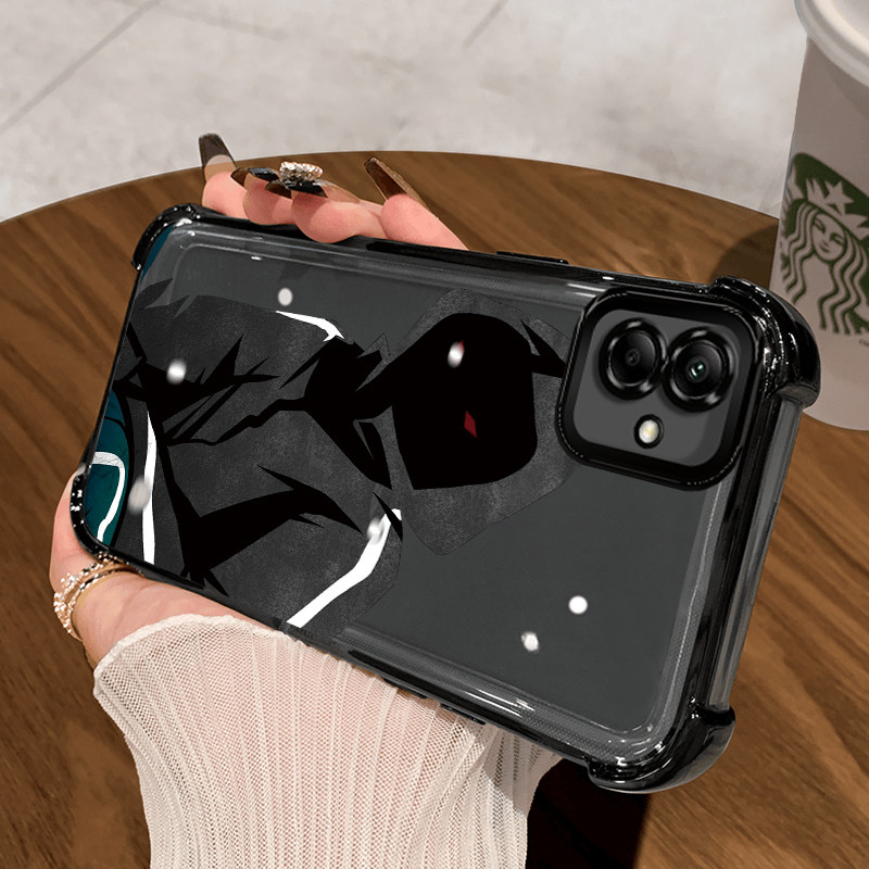 HP เคสโทรศัพท์สําหรับ Samsung Galaxy A04 M04 F04 A04E กรณีเคสโทรศัพท์หล่อผู้ชายรูปแบบเสื้อสีดําสวยป้