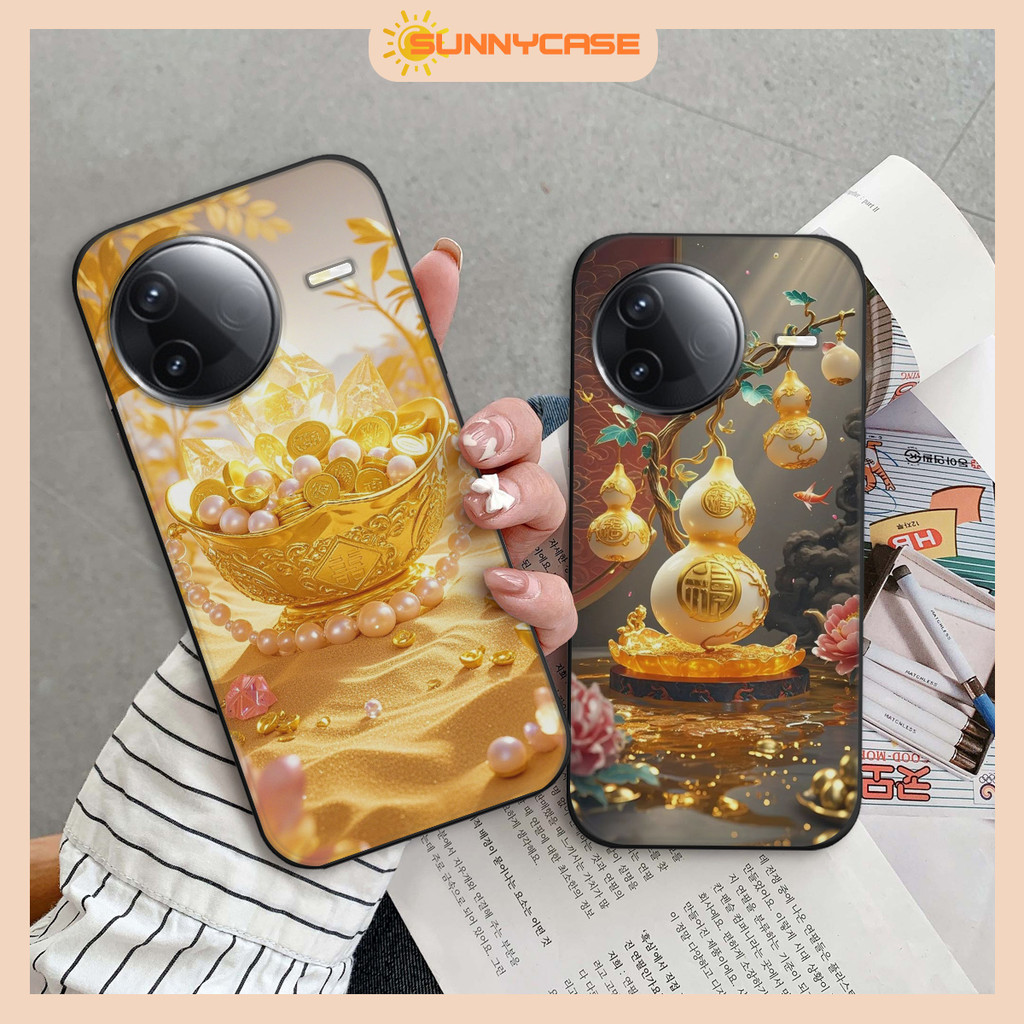 เคส Poco F7 / F7 Pro / F7 Ultra พิมพ์ลายโชคลาภและโชคลาภ