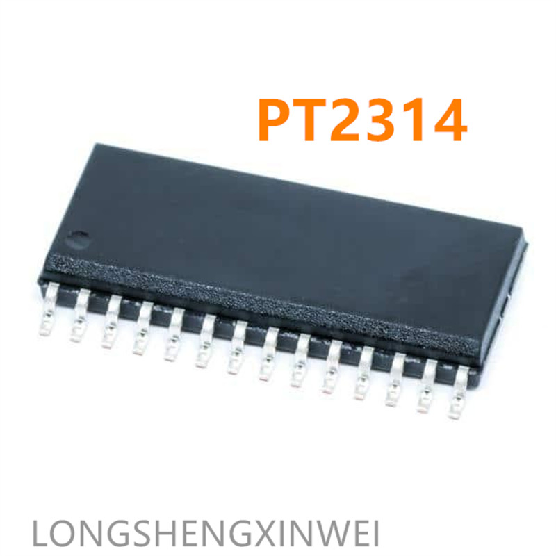 SHDJ-1PCS PT2314 โปรเซสเซอร์ปรับแต่งเสียง PT2314 SOP 28 ชิป IC