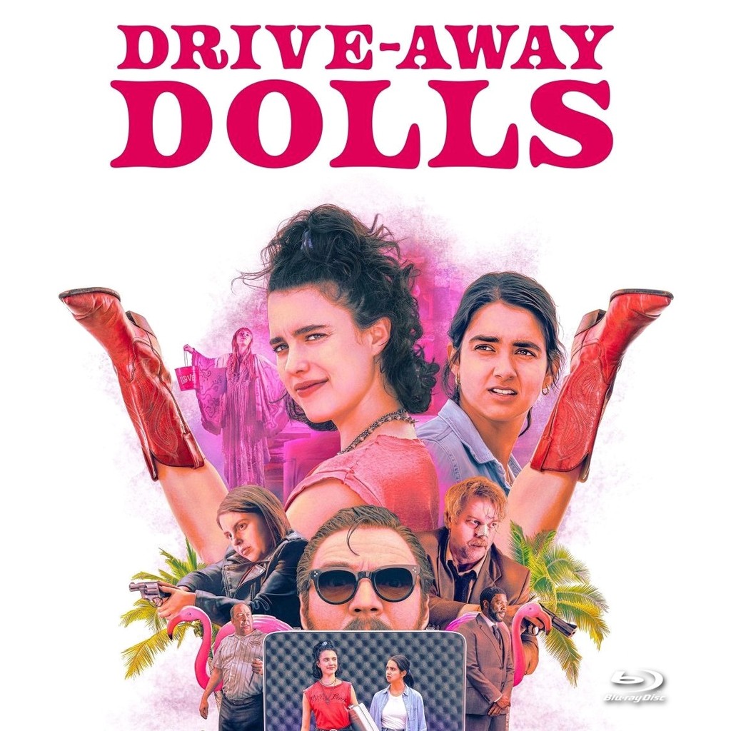 Drive-Away Dolls (2024) บลูเรย์ Blu-ray ⭐5.5/10 Margaret Qualley