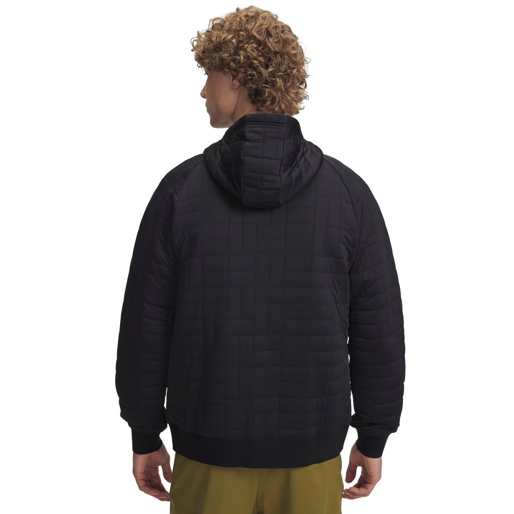 Under Armour เสื้อซิปเต็มตัวสำหรับผู้ชาย UA Unstoppable Fleece Textured — صورة 3