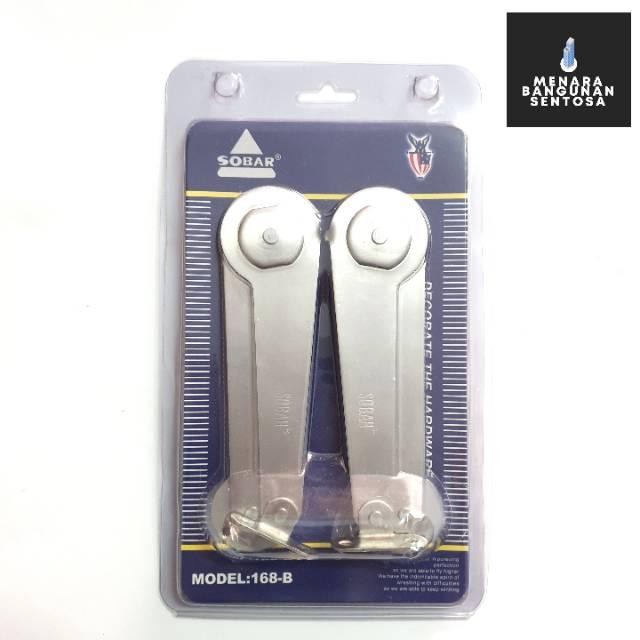 IGM Sobar Brabus 9" บานพับร้านเสริมสวยสแตนเลส / ข้อศอกหน้าต่าง / พับหนา