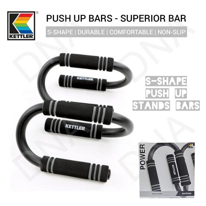 Ready Push Up Bars S Shape / Superior Bars KETTLER - ต้นฉบับ